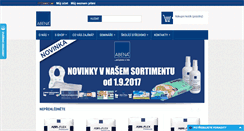 Desktop Screenshot of abena.cz