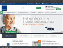 Tablet Screenshot of abena.nl